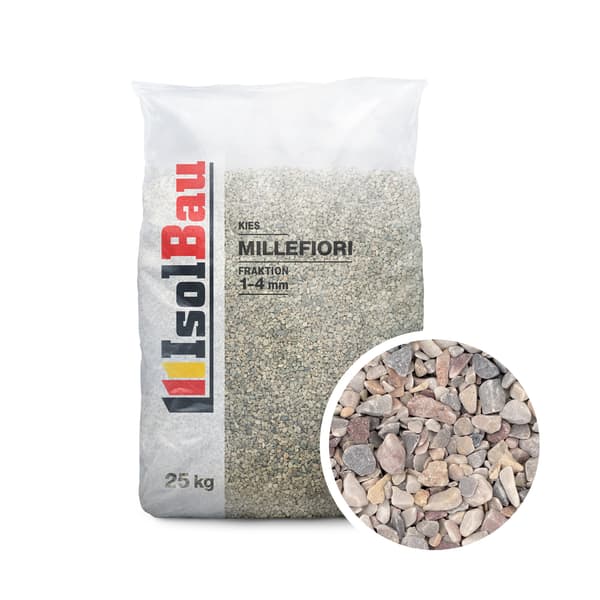 IsolBau Marmoraggregat Marmorbitar Millefiori 1/4mm 25kg