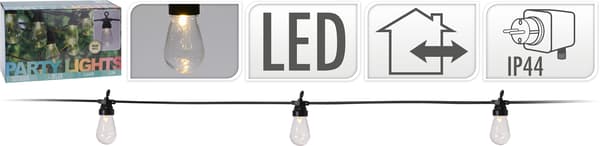 Partyljus LED-lampor 20 st
