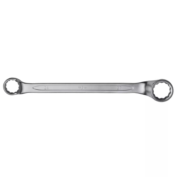 Dobbelt ringnøgle 24-27mm krom-vanadium stål