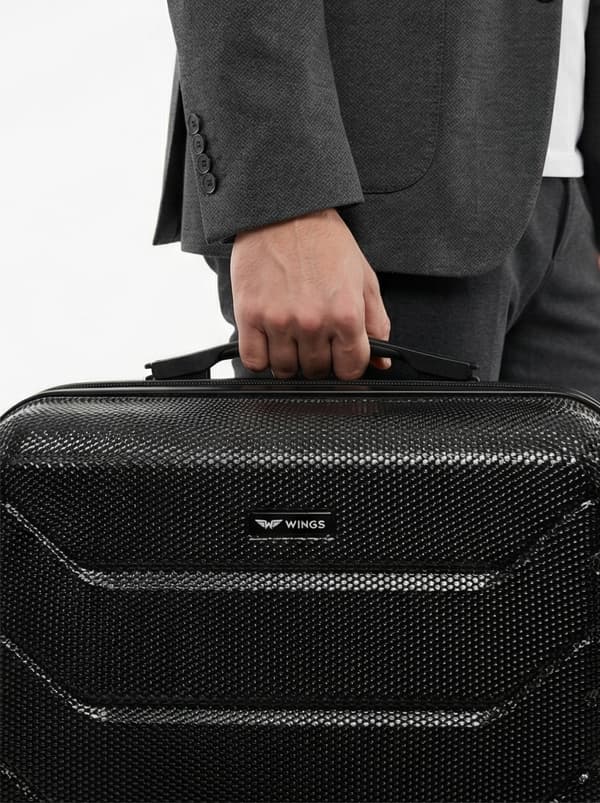 Wings CRAKE 24" sort medium rejsetaske
