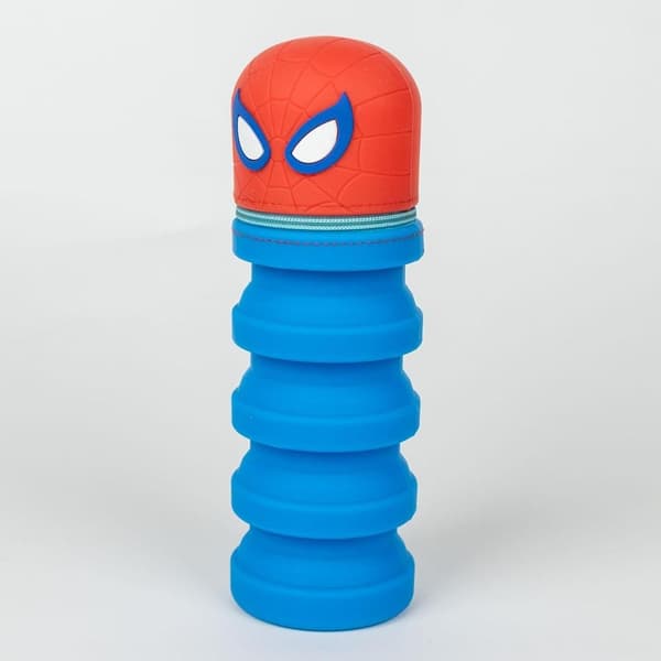 Spiderman foldbart gummipenalhus