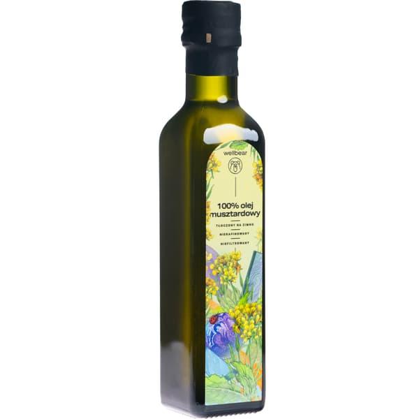 Wellbear - Kallpressad senapsolja - 250 ml