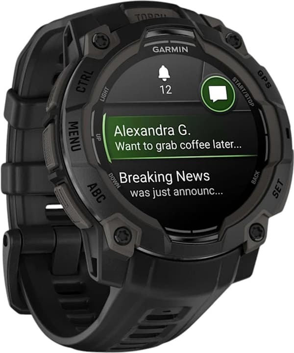 Garmin Instinct 3 45 mm Smartwatch Sort (010-02936-00)