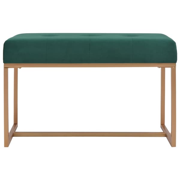 vidaXL Penkki, 80 cm, Vihreä Sametti
