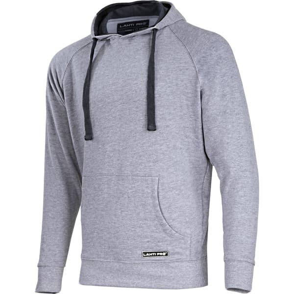 GRÅ HOODIE 320G, "L", CE, LAHTI