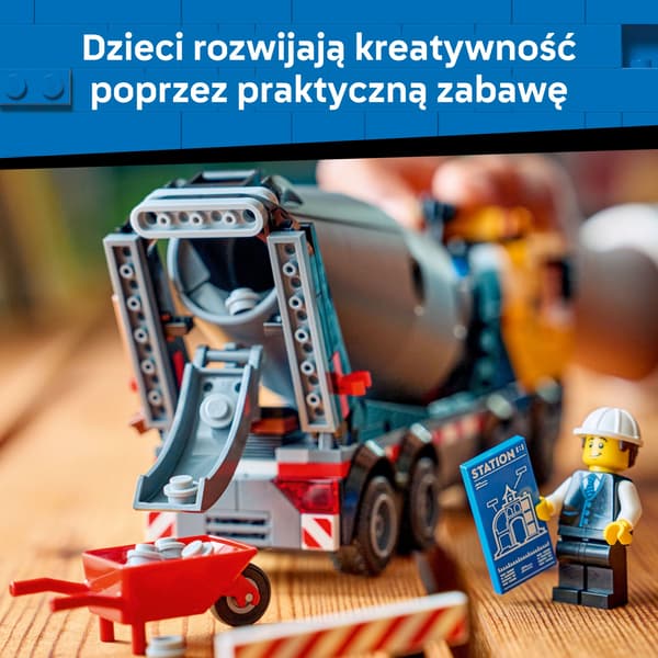 LEGO CITY Cementblander 371-delt sæt (60478)