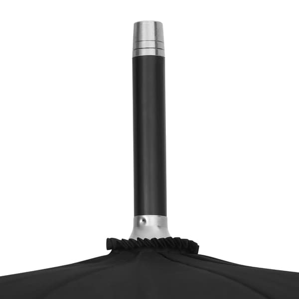 vidaXL automatisk paraply, sort, 105 cm