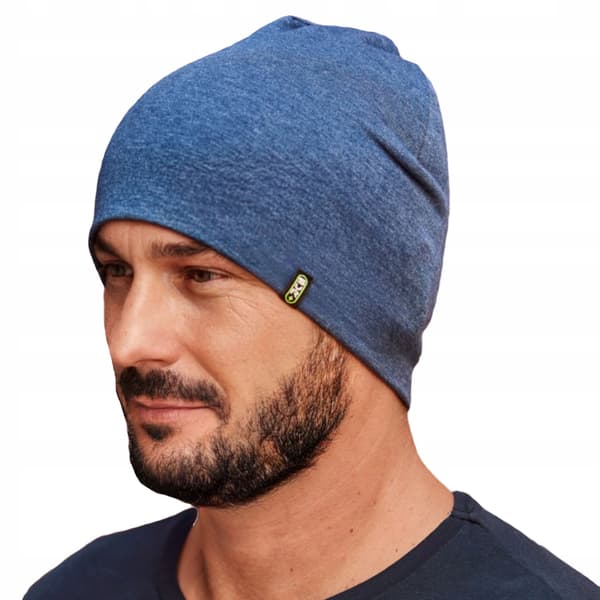 Herrmössa för vår och höst, denimbomull, bekväm