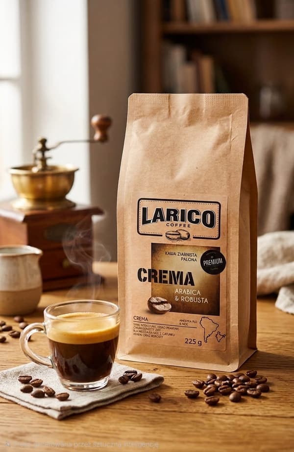 Larico Kaffebønner CREMA 225g