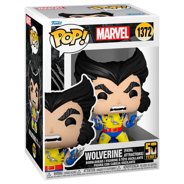 Funko POP Marvel 1372 Wolverine Fatal Attractions samlerfigur
