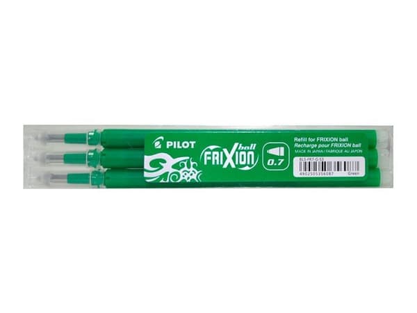 FriXion BLS-FR7 G vihreä patruuna (3 kpl) PILOT