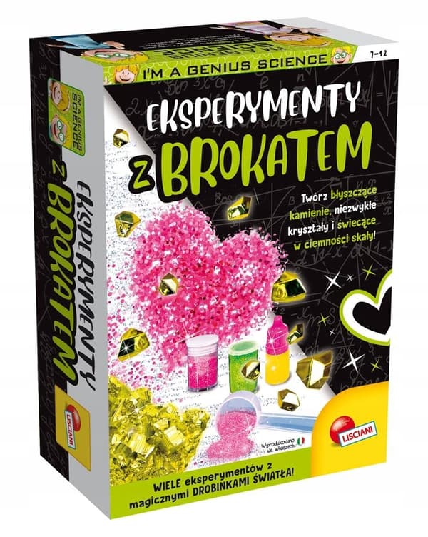 LISCIANI JAG ÄR GENI EXPERIMENTERAR MED GLITTER 1498