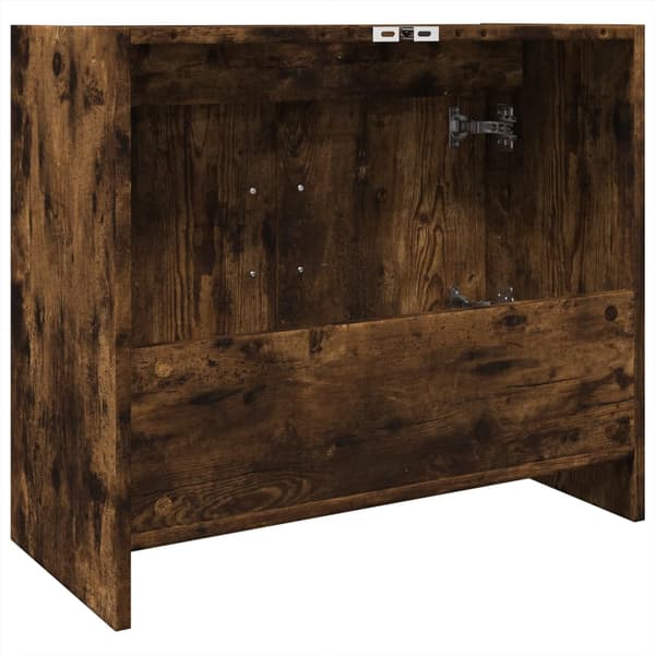 vidaXL vaskeskab røget eg 63x29x55 cm