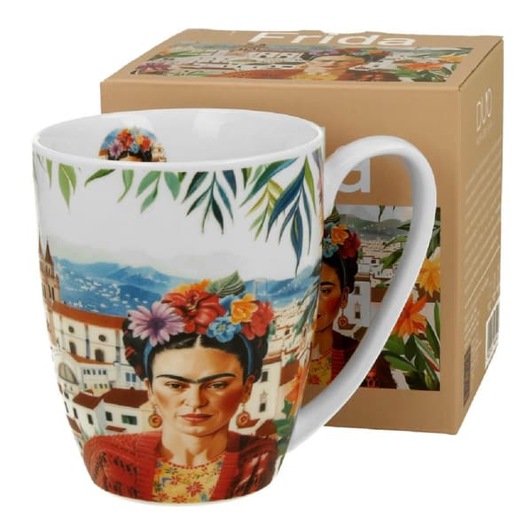Klassisk mexikansk konst Frida-mugg 360 ml