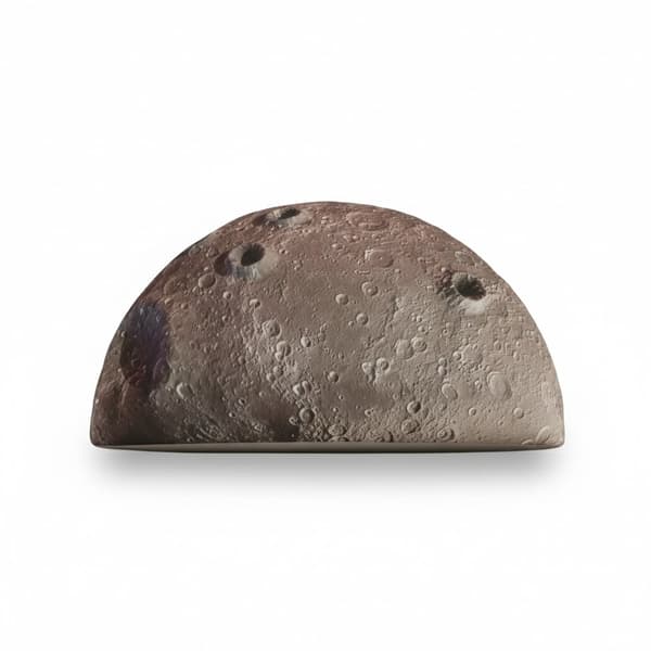 Pitkulainen rullatyyny 3D-kuukuviolla