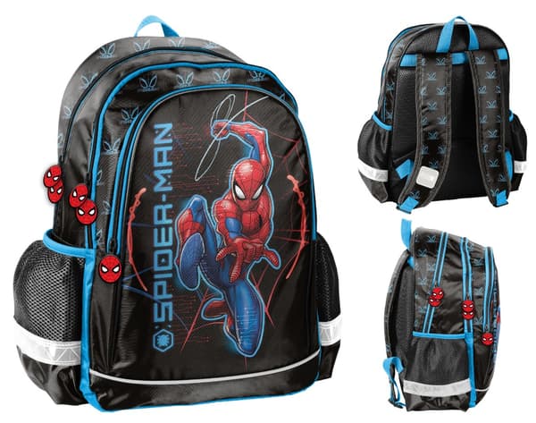 Spiderman skolerygsæk til drenge 1-3 klasse Eol