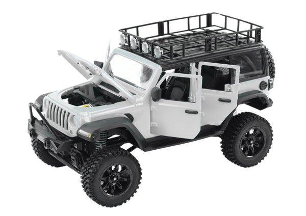 Fjärrstyrd terrängfordon RC 2.4G 4x4-körning Grå