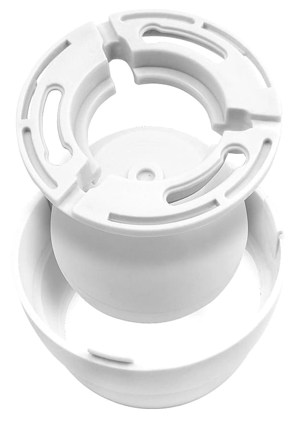 Dummy Dome-kamera til indendørs brug, batteridrevet, 2xAA-diode, IP20