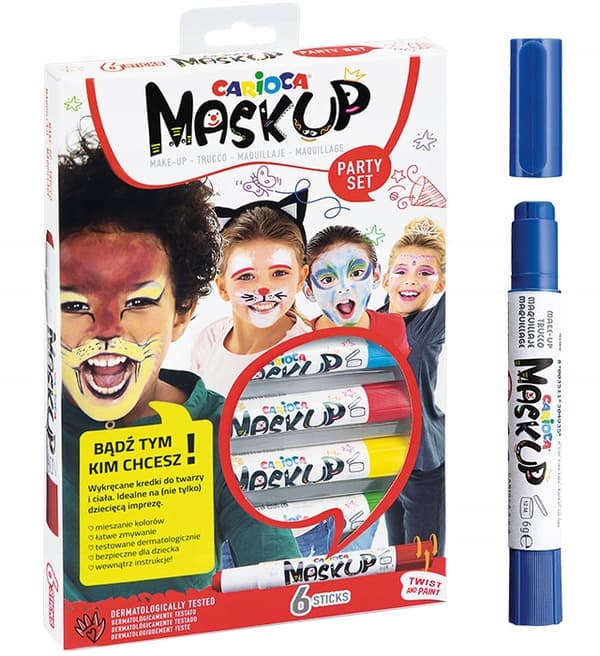 CARIOCA MASKUP KASVOKYNIÄ 6 VÄRIÄ 0528