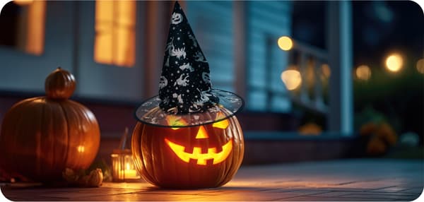Heksehat Halloween Karneval Kostume