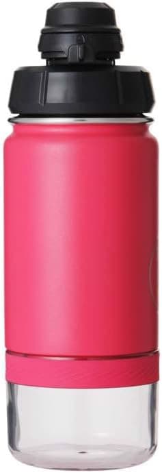 Metallinen vesipullo 300ml vaaleanpunainen