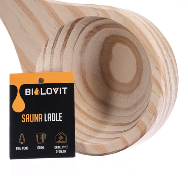 Bilovit - Mäntyinen saunalusikka 100 ml