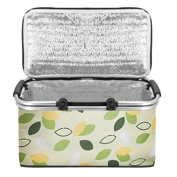 Heckermann 30L piknikkori keltainen