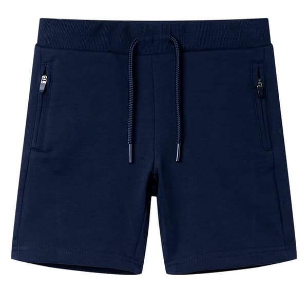 Børneshorts, marineblå, 128