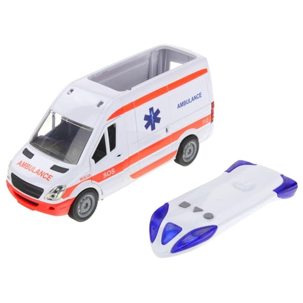 Ambulance Van Bilkørsel Lyde Båre Åbner Døre