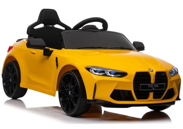 Batteribil BMW M4 Gul