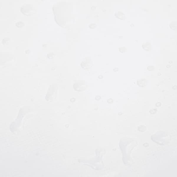 vidaXL Presenning, vit, 1,5x20 m, 650 g/m²