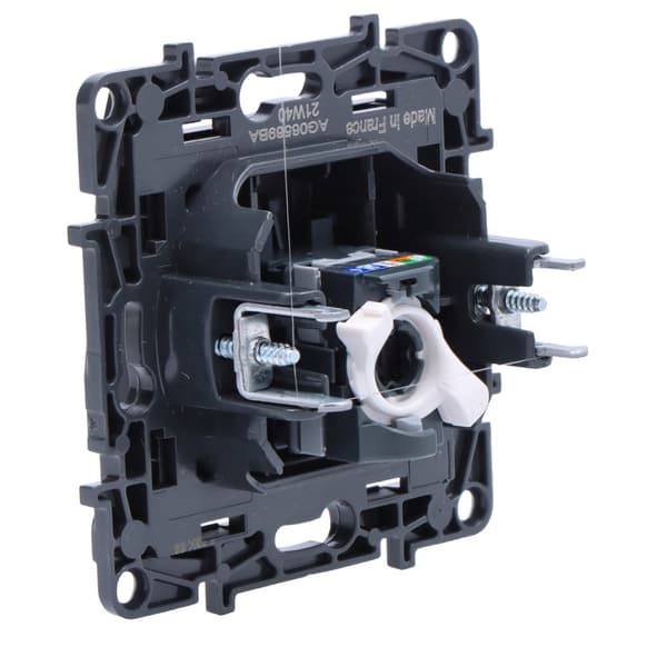 RJ45-stik kat. 5e UTP - sort, niloe step