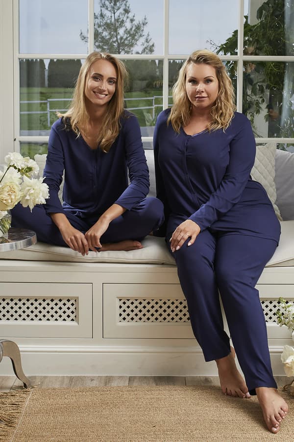 Song dampyjamas långärmad, långbyxor XL