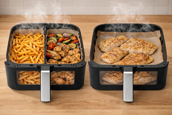 AIRFRYER 7,5L STOR SKÅL 14 PROGRAMMER