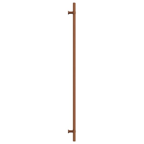 vidaXL skabsgreb 10 stk. bronze 480 mm rustfrit stål