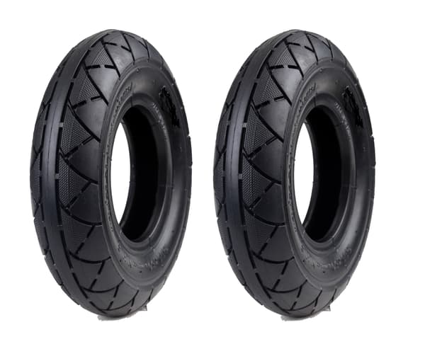 Set med 2 däck och 2 slangar 200x50 BK ONYX