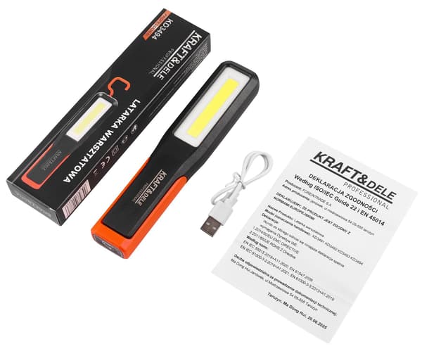KD3494 genopladelig værkstedslampe