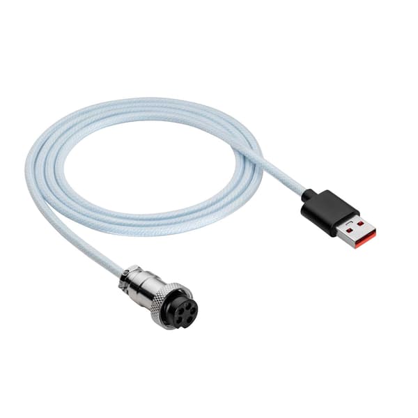 Aviator USB-C / USB-A spiralkabel Akyga AK-USB-48 tangentbordskabel 3m