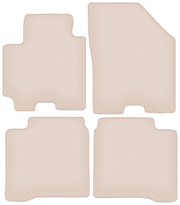 PREMIUM beige gulvmåtter til: Suzuki Baleno II hatchback 2015-