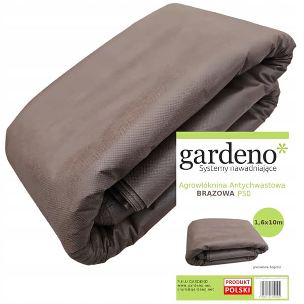 Brun agrotextil P50, 1,6x10m