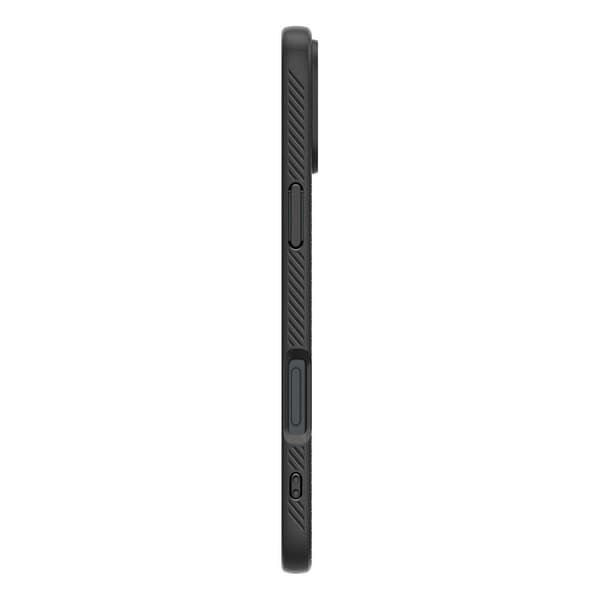 Spigen Liquid Air iPhone 16 Plus 6,7" sort/matsort ACS08066