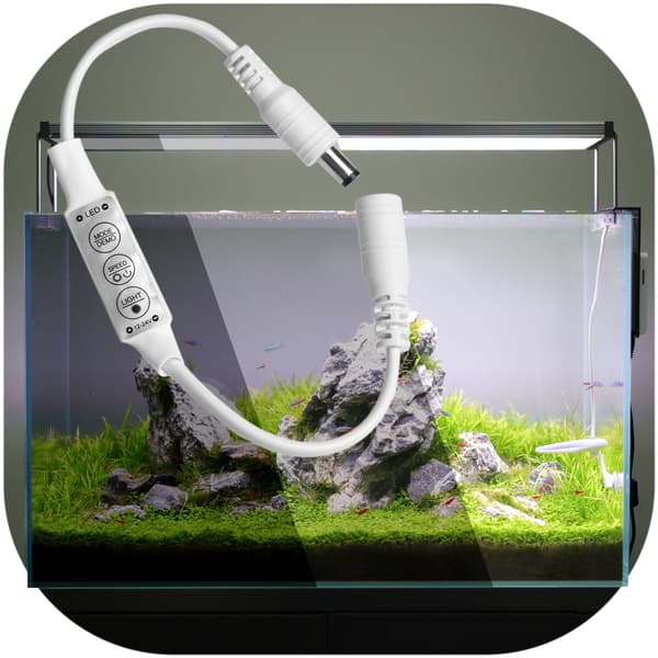 iTouch LED-dimmer - vit LED-styrenhet och dimmer