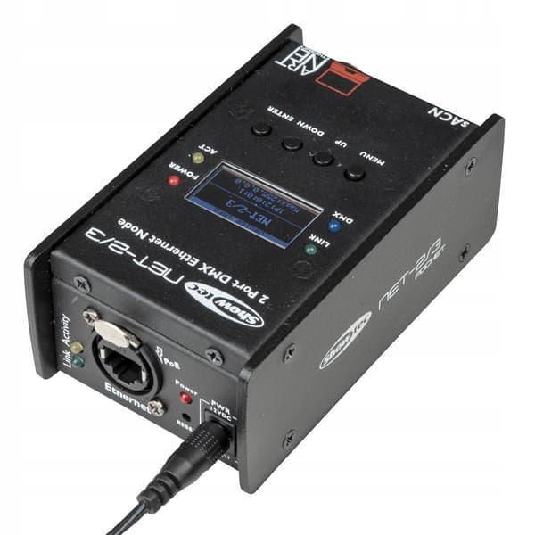 Showtec NET-2/3 Pocket - ArtNet-gateway - DMX