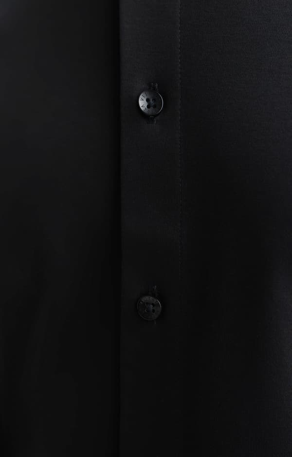 Slim fit strikskjorte L