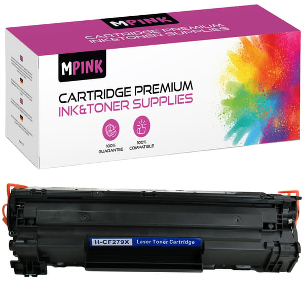 Toner til HP M12a M12w MFP M26 GP-HCF279X Sort
