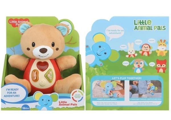 Bamse med lys og musik