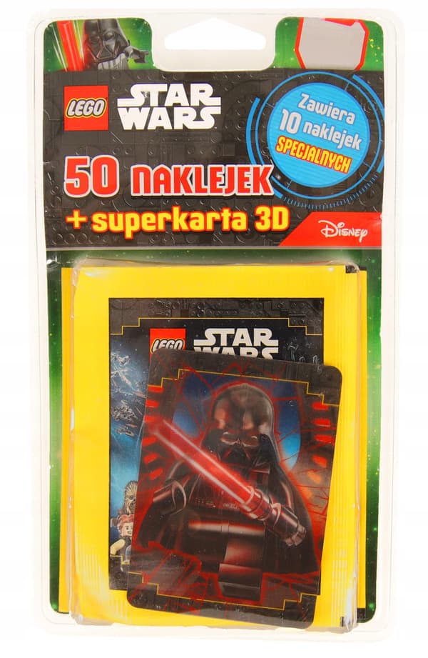 Lego Star Wars samlekort 50+ 3D-kort