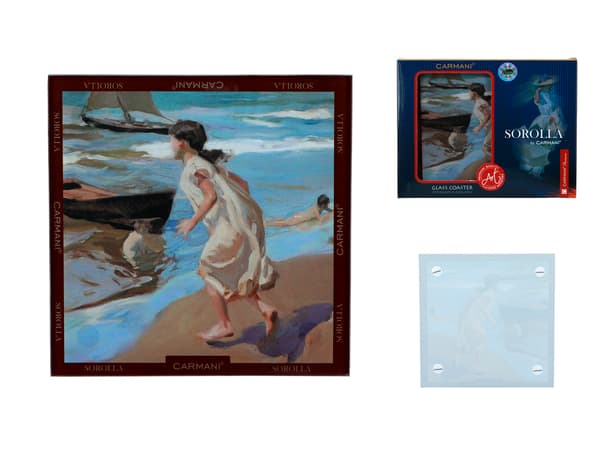Lasinen lasinalus - J. Sorolla, Bath Time (CARMANI)