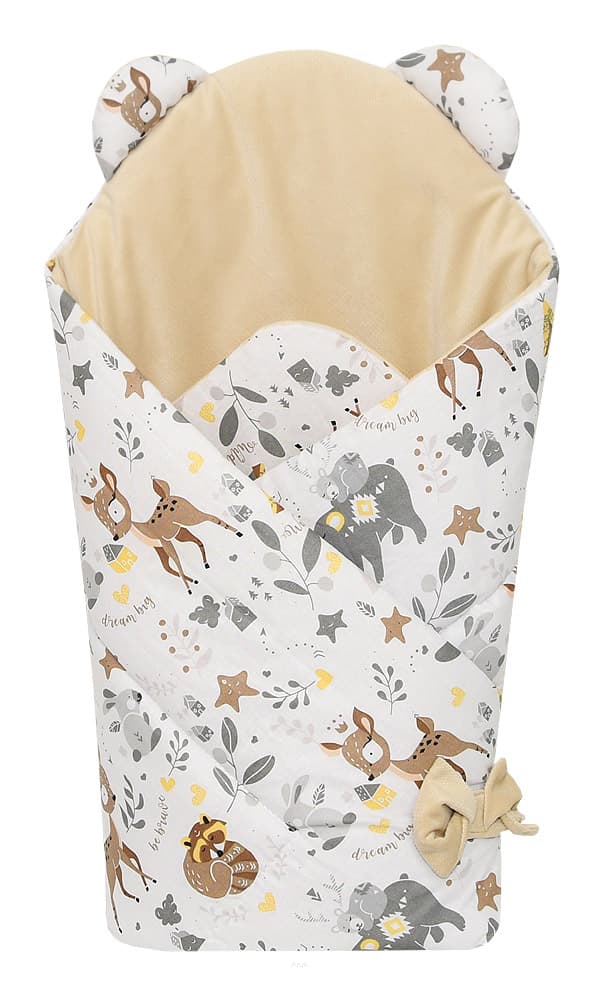 Babysvøb FLØJL cappuccino hjorte beige