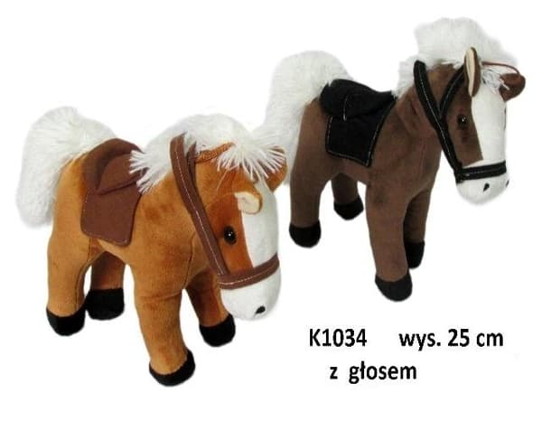 Häst med röst 25 cm MIX